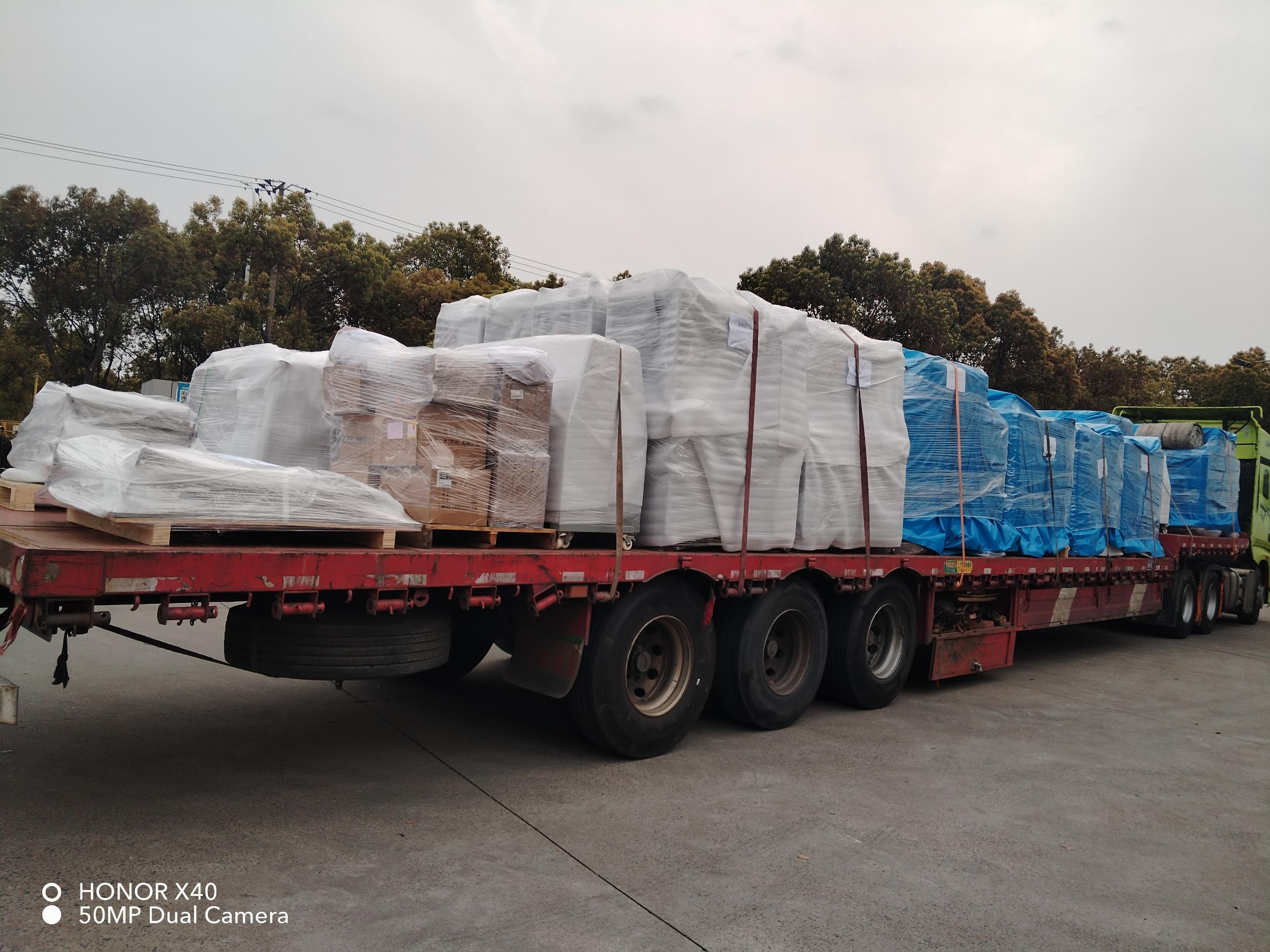 Lusinan perangkat inspeksi keamanan 6550DV yang dikirim ke Nanchang Metro Line 1 Extension, menampilkan kemampuan produksi yang kuat