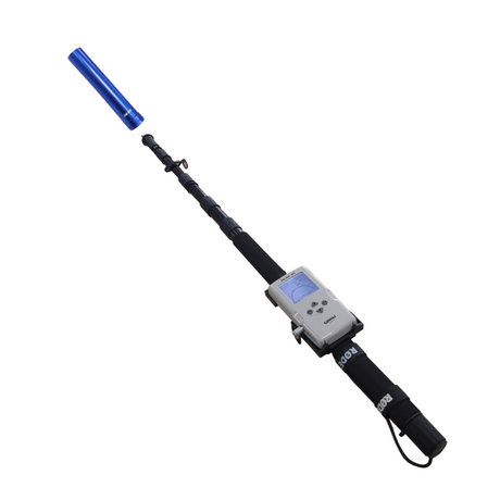 EI-R102 Meter Teleskop Dosis Kisaran X/γ Tinggi