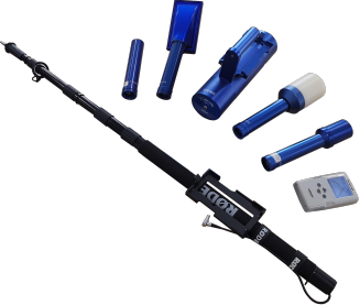 Detektor survei radiasi multifungsi EI-R100