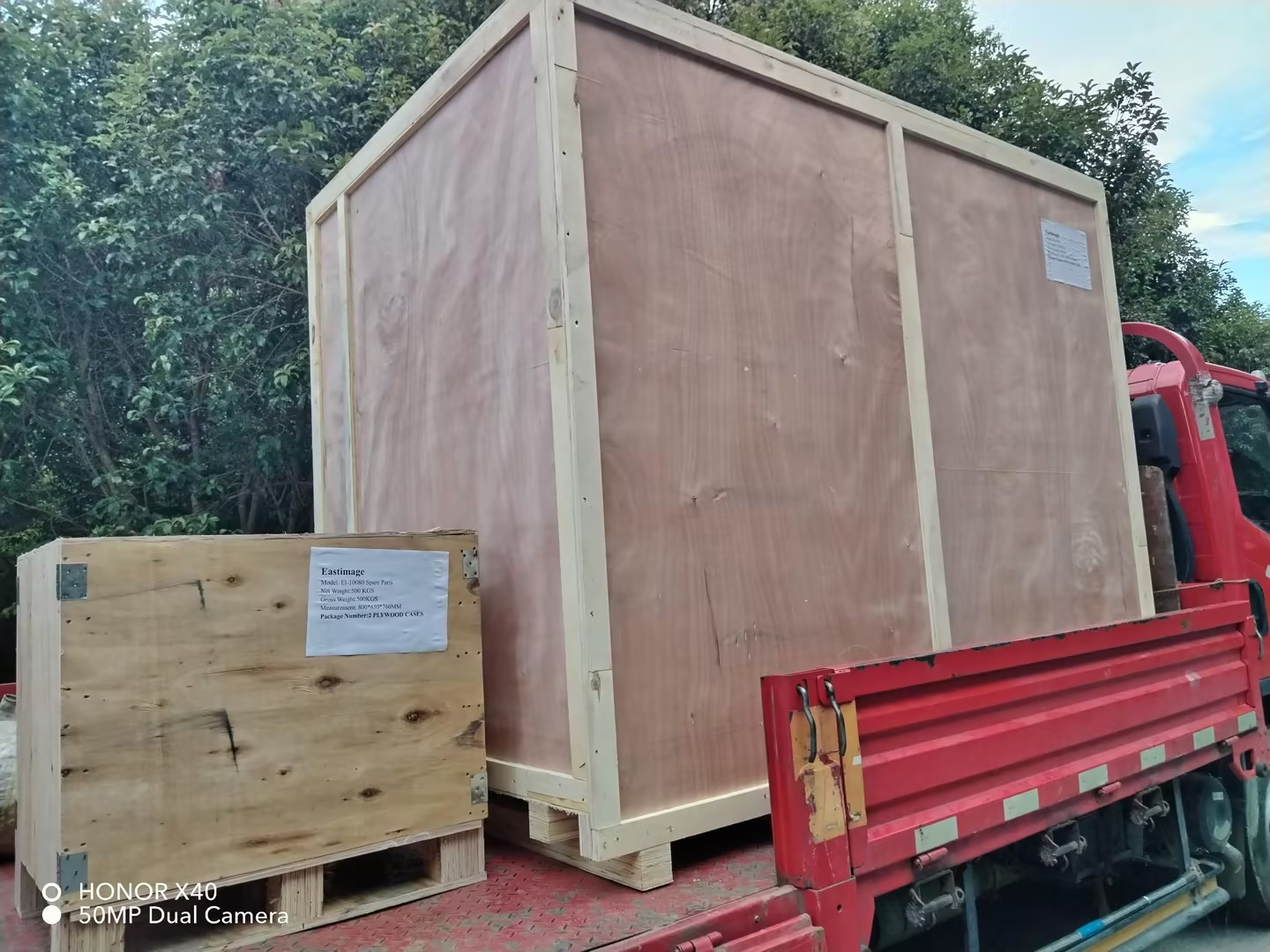 Pelanggan Kolombia menggunakan peralatan inspeksi keamanan x-ray kami